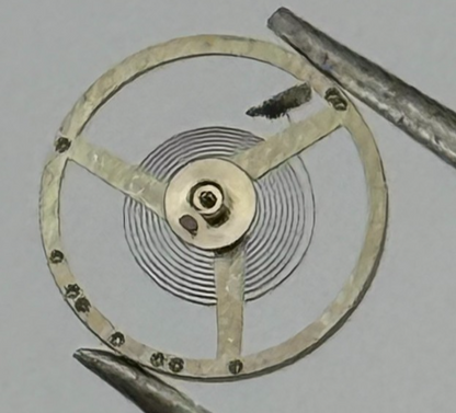 AS 1677 Balance Wheel Complete And Spring Inca 1414 M Watch Movement Parts NOS