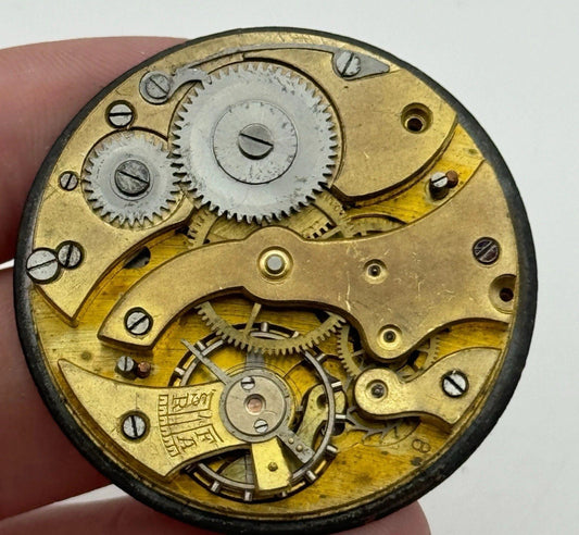 12 x Pocket Watch Movement For Parts / Repair Spares