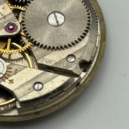 ETA 1120 Watch Movement Garrard Manual Wind Vintage Swiss Parts Repair 26.6mm