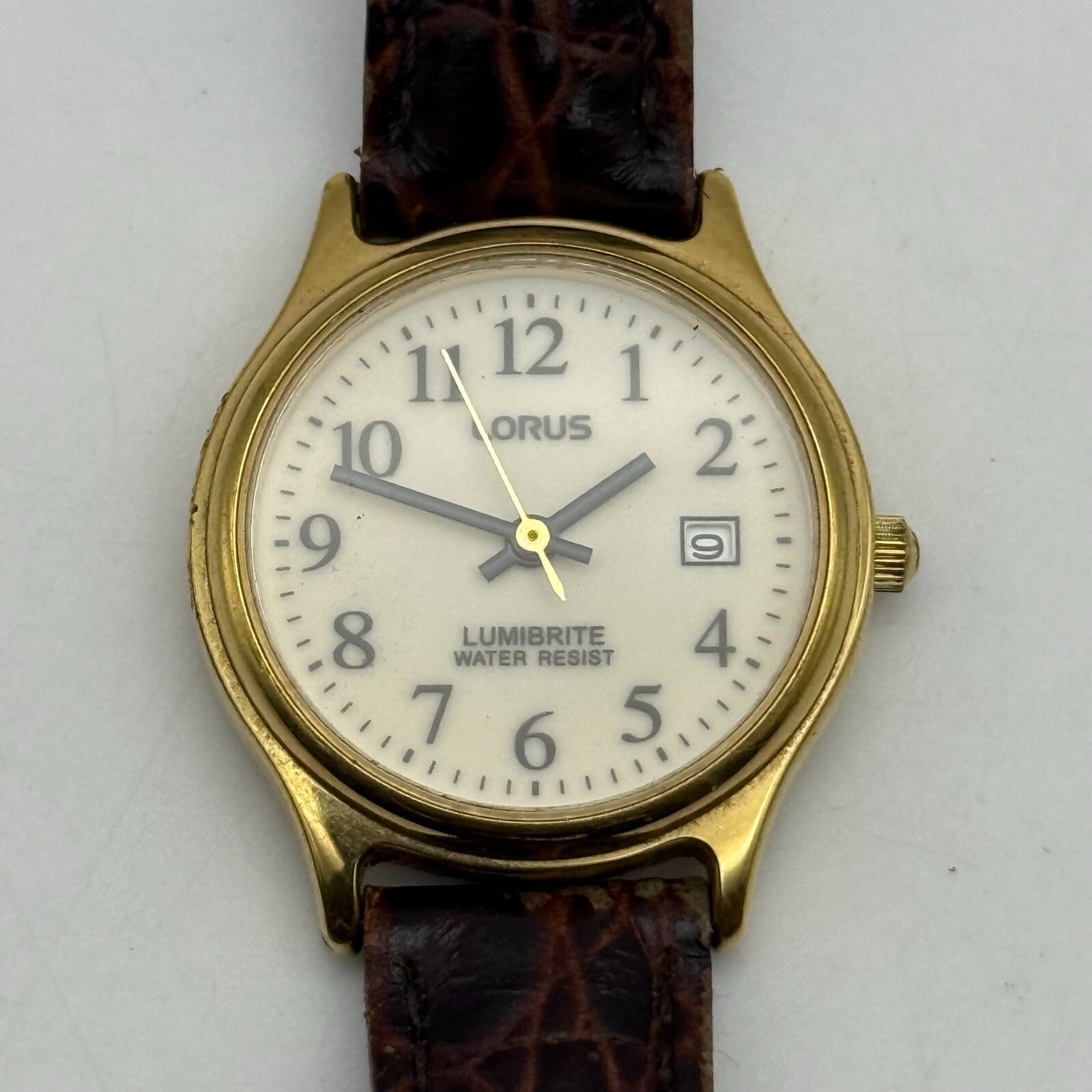 26m Working Vintage Ladies Lorus Lumibrite VX82 - X113 Quartz Watch 8 Inches