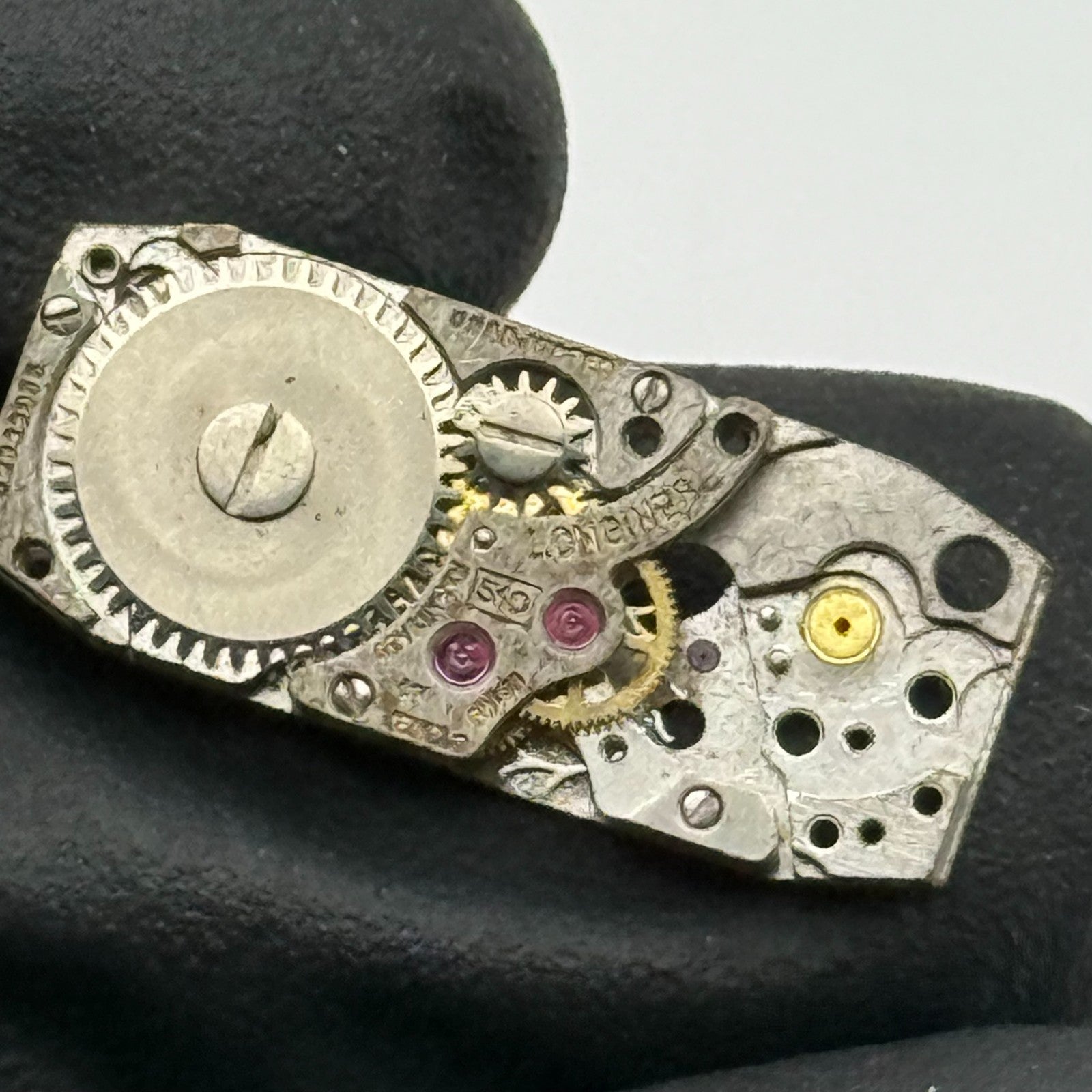 Longines 510 Ladies Incomplete Watch Movement Vintage Swiss Parts Repair 9mm