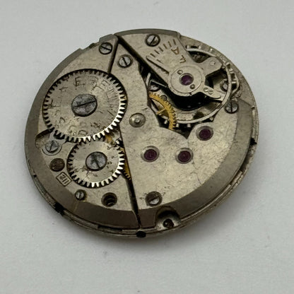 23.6mm Ebel Fab Suisse Cal 118 Manual Wind Swiss Watch Movement Vintage PARTS