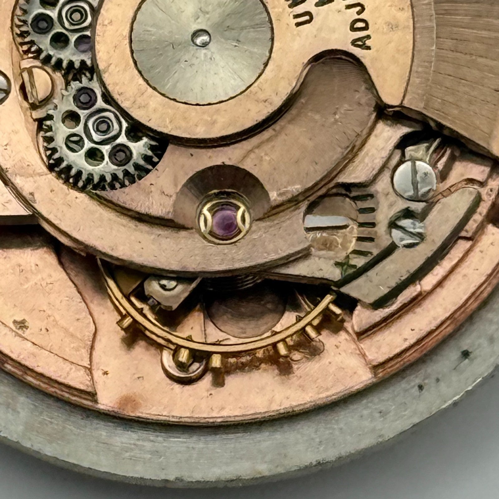 ETA 2451 Watch Movement Automatic Senate 25 Jewels Vintage Parts Repair 25.6mm