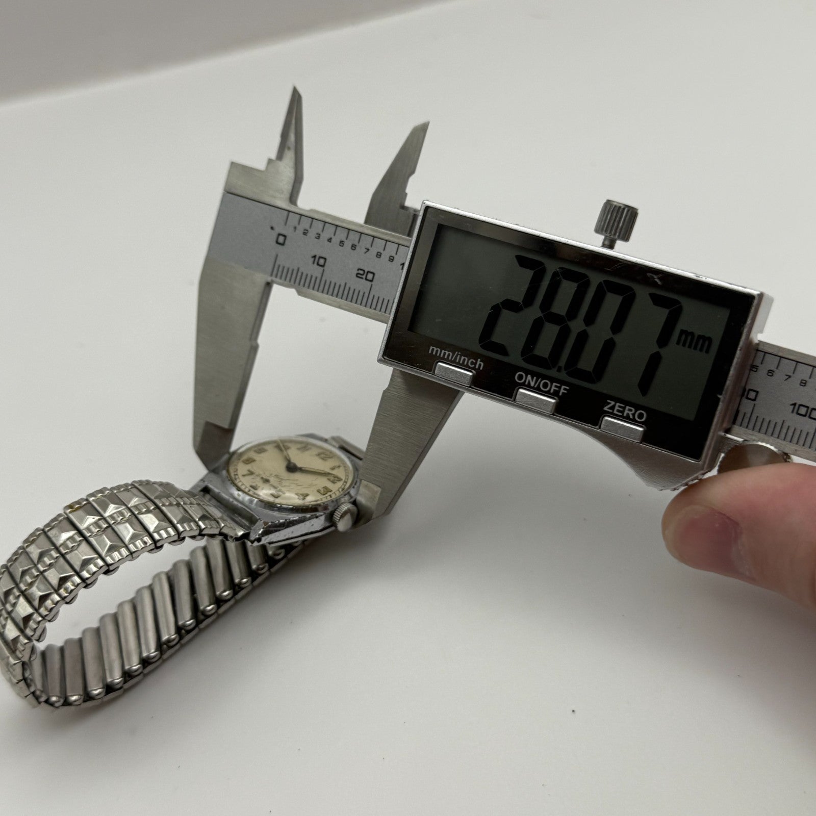 28mm Running Vintage S.G.D.G Pierce Watch Co Military Style Watch PARTS REPAIR