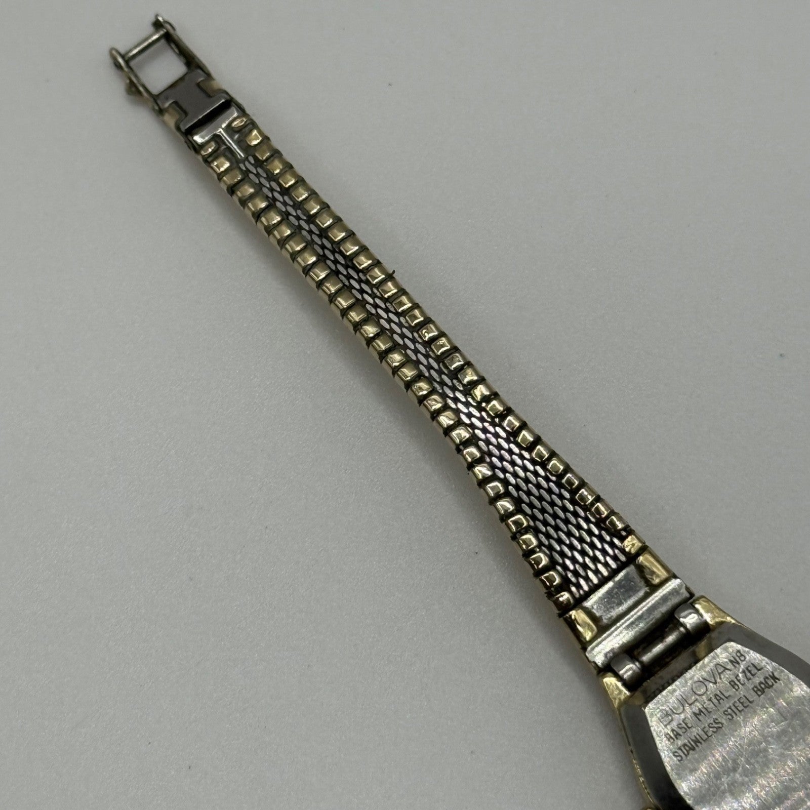16mm Vintage Bulova Ladies Gold Plated Swiss Manual Wind Watch PARTS / REPAIR