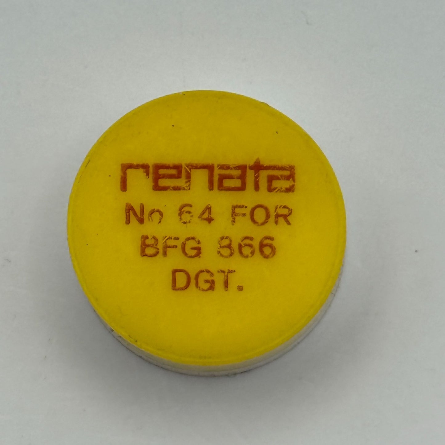 BFG 866 Balance Wheel Complete And Spring DGT. 64 Watch Movement Parts NOS