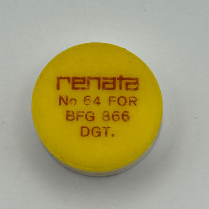 BFG 866 Balance Wheel Complete And Spring DGT. 64 Watch Movement Parts NOS