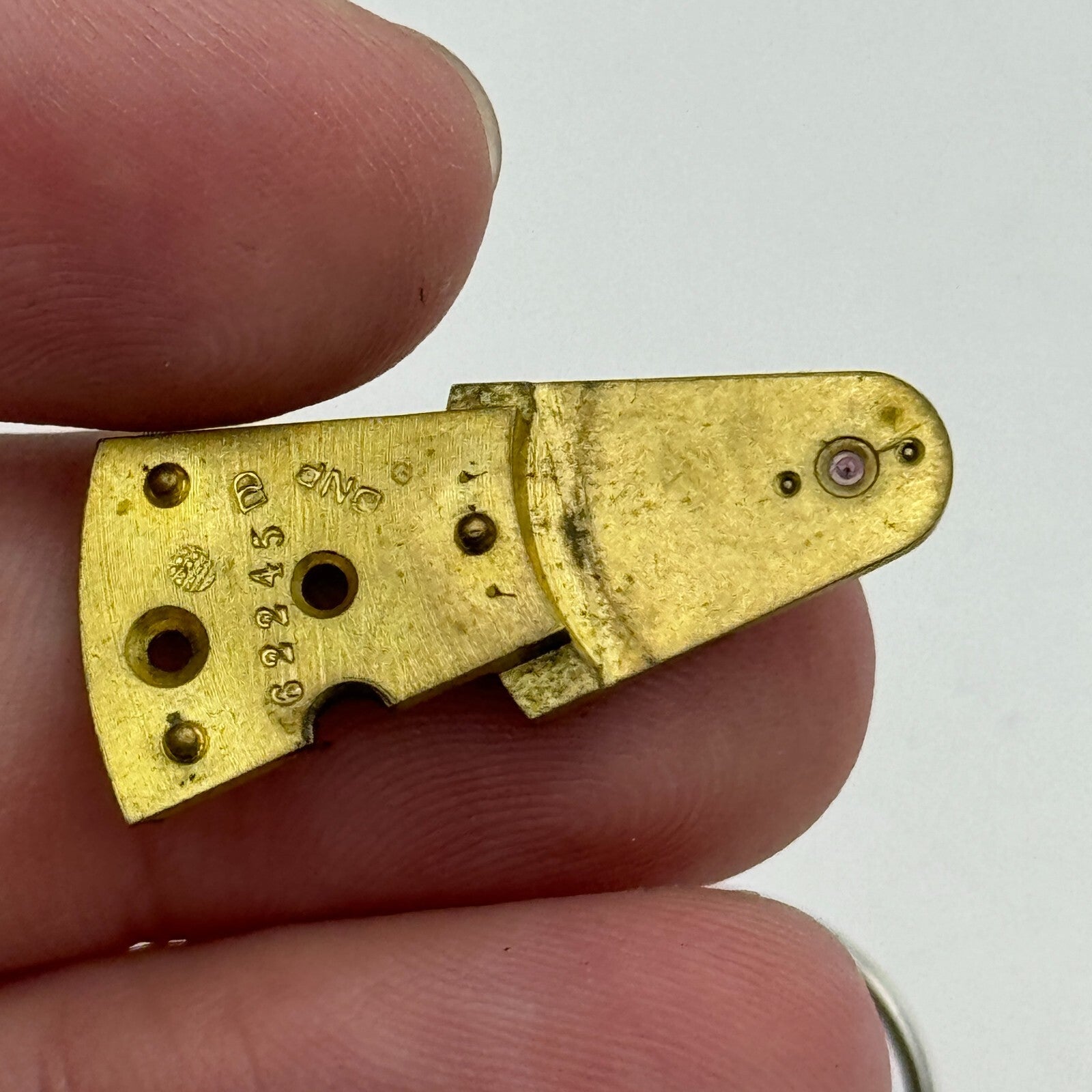 46mm Antique Kendal & Dent Cheapside London Pocket Watch Movement PARTS SPARES