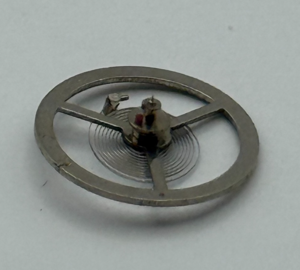 EB 8021 Balance Wheel Complete And Spring 10½’’’ 1253 Watch Movement Parts NOS