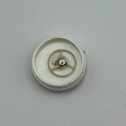 ST 1940 1950 Balance Wheel Complete And Spring   1698 M Watch Movement Parts 