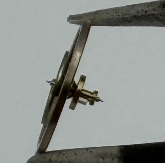 Ebosa 52 Balance Wheel Complete And Spring  5¼’’’ 130 Watch Movement Parts NOS