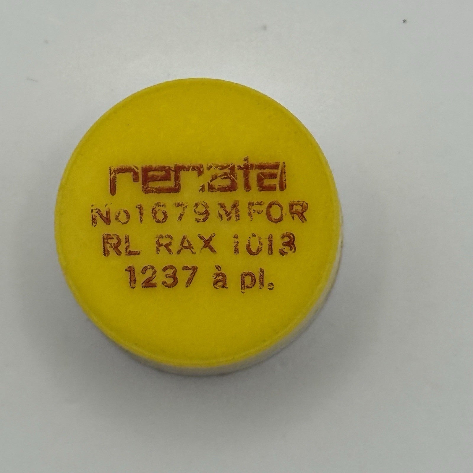 Ronda RL RAX 1013 1237 Balance Wheel Complete And Spring Watch Movement Parts 