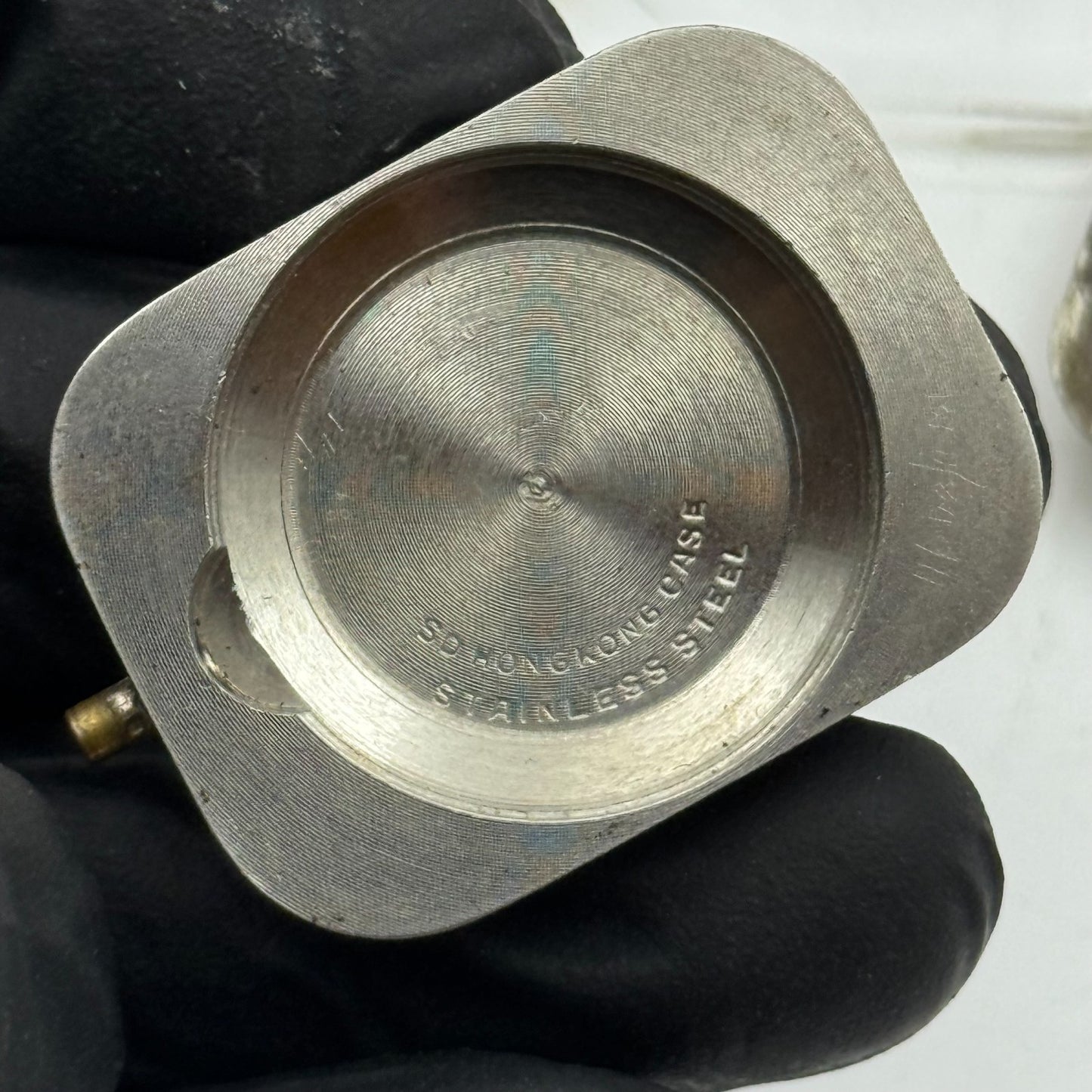 38mm Men’s Rare Vintage Rotary TV Case Automatic Swiss Date Watch PARTS REPAIR