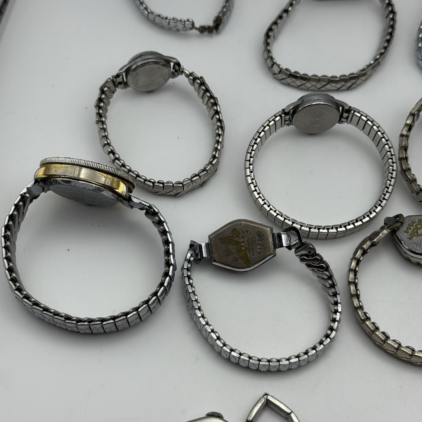 Bundle Of Ladies Vintage Manual Wind Wristwatches Joblot PARTS REPAIR SPARES