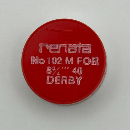 Derby 40 Balance Wheel Complete And Spring 8 3/4’’’ 102 M Watch Movement Parts