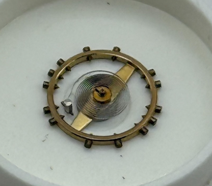 ETA 2412 Balance Wheel Complete And Spring 1149 M Watch Movement Parts NOS