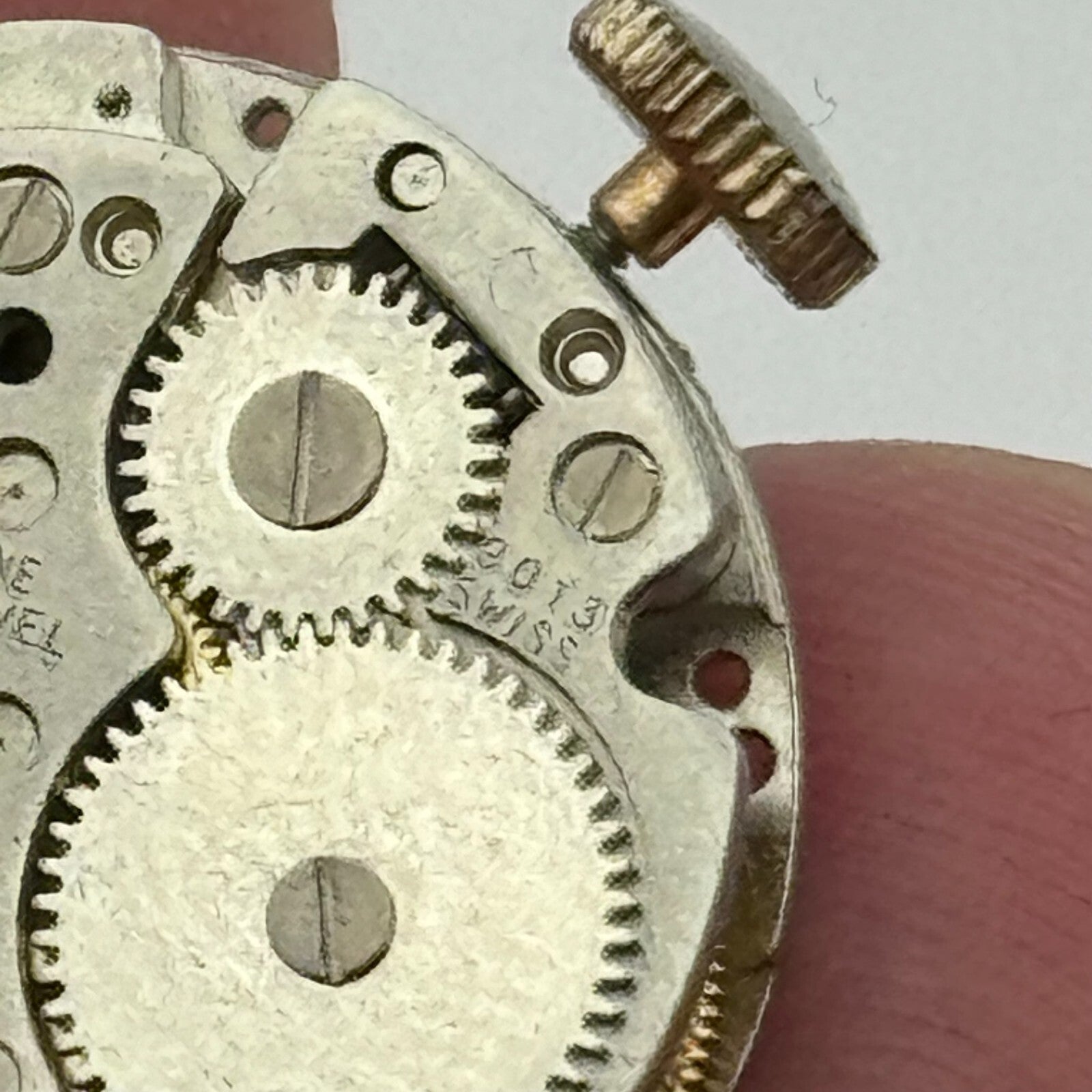 19.7mm Ronda RL 9013 Manual Wind 1 Jewel Watch Movement Swiss Made Vintage PARTS
