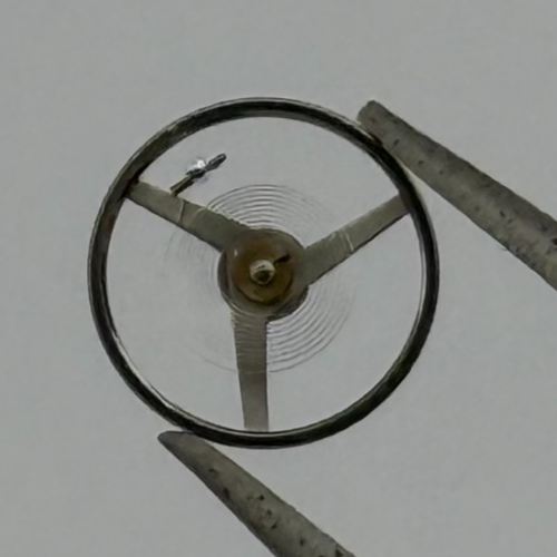AS 1677 Balance Wheel Complete And Spring Inca 1414 M Watch Movement Parts NOS