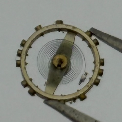 AS 976 1012 Balance Wheel Complete And Spring  29 M Watch Movement Parts NOS