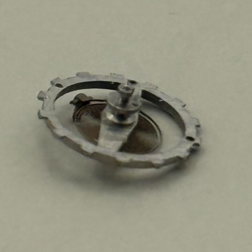 Brac 2021 Balance Wheel Complete And Spring  5¼’’’ 69 M Watch Movement Parts NOS