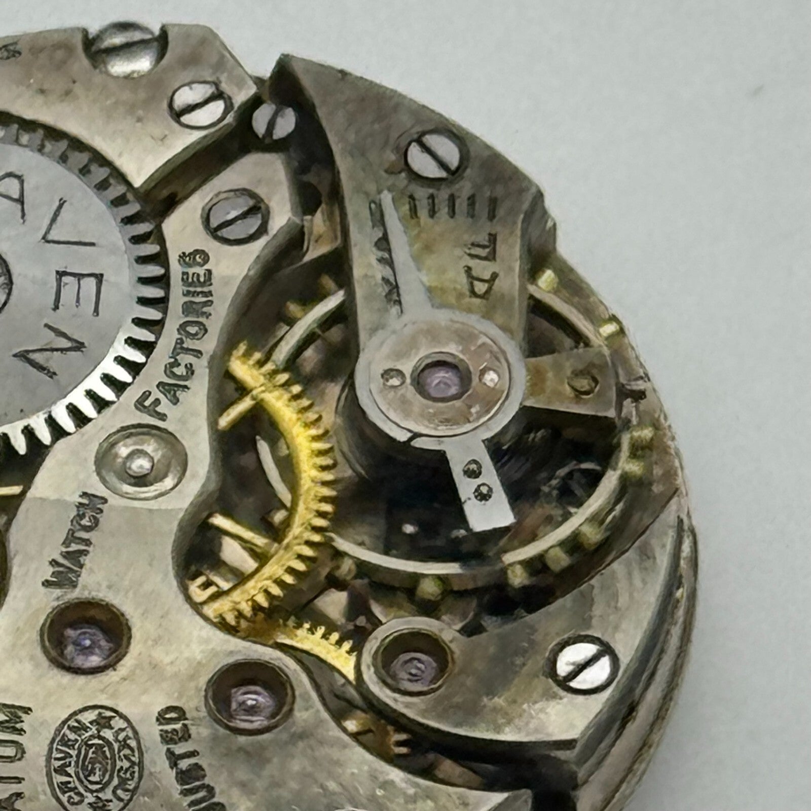 23.6mm Running Craven High Grade 15 Loose Trench Watch Movement Manual Wind PART