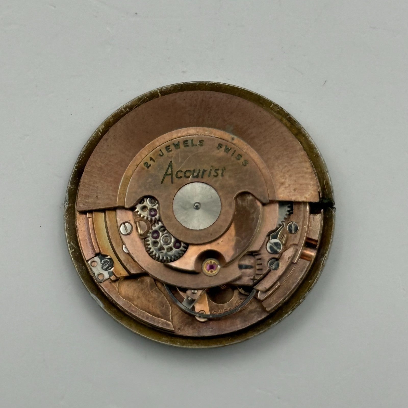 ETA 2451 Watch Movement Accurist Shockproof 21 Jewels Automatic Parts 28.5mm