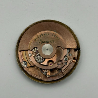 ETA 2451 Watch Movement Accurist Shockproof 21 Jewels Automatic Parts 28.5mm