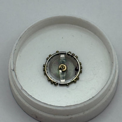 Peseux 100 Balance Wheel Complete And Spring 5¼’’’ Watch Movement Parts NOS