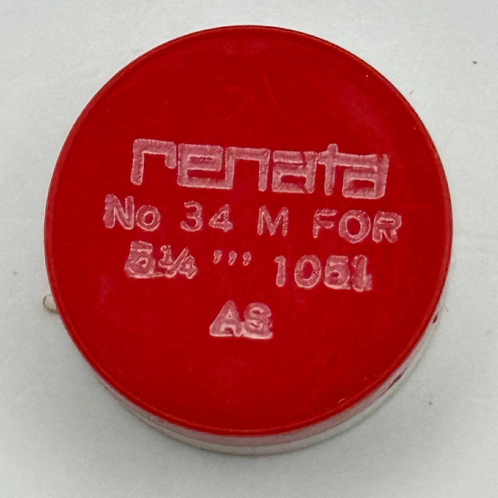 AS 1051 Balance Wheel Complete And Spring 5¼’’’ 34 M Watch Movement Parts NOS