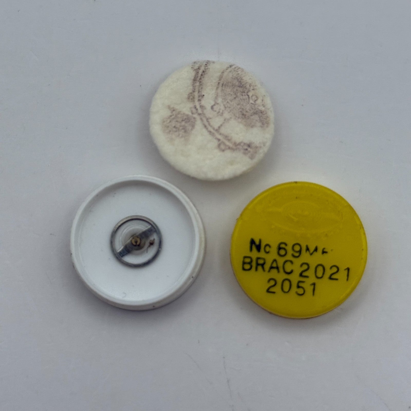 Brac 2021 2051 Balance Wheel Complete And Spring 69 M Watch Movement Parts NOS