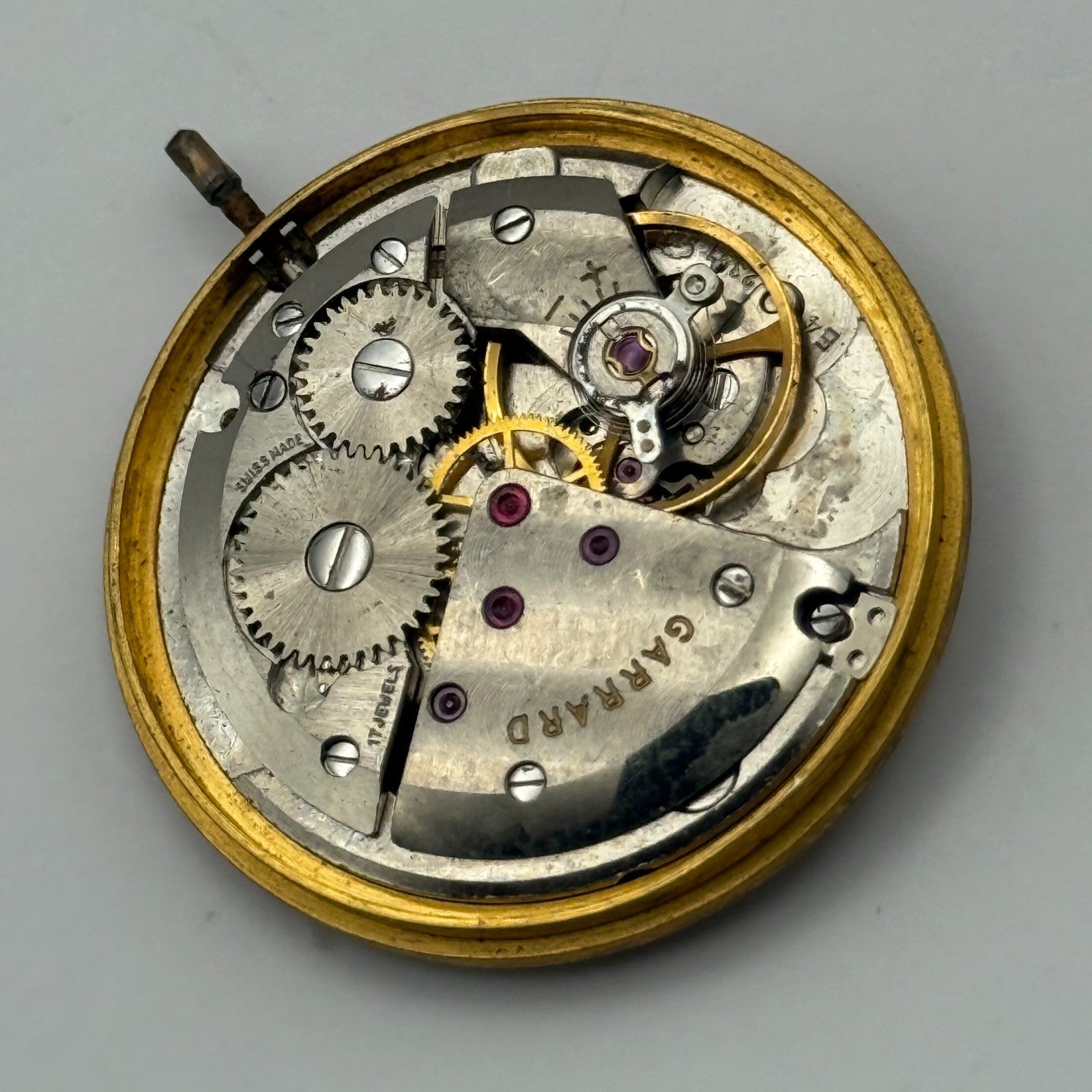 ETA 2391 Watch Movement Garrard Manual Wind Vintage Swiss Parts Repair 29.3mm