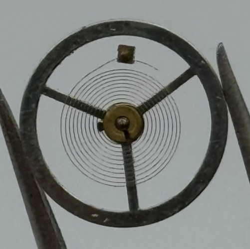 BFG 866 Balance Wheel Complete And Spring PL 65 Renata Watch Movement Parts NOS