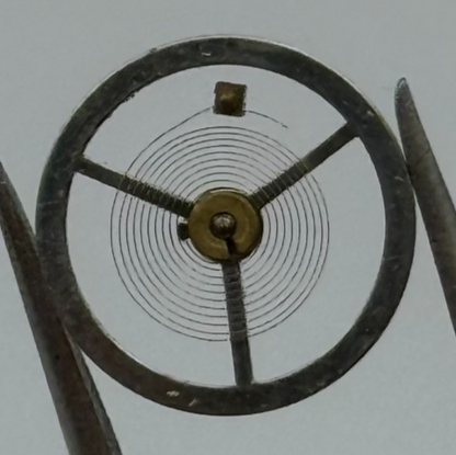 BFG 866 Balance Wheel Complete And Spring PL 65 Renata Watch Movement Parts NOS