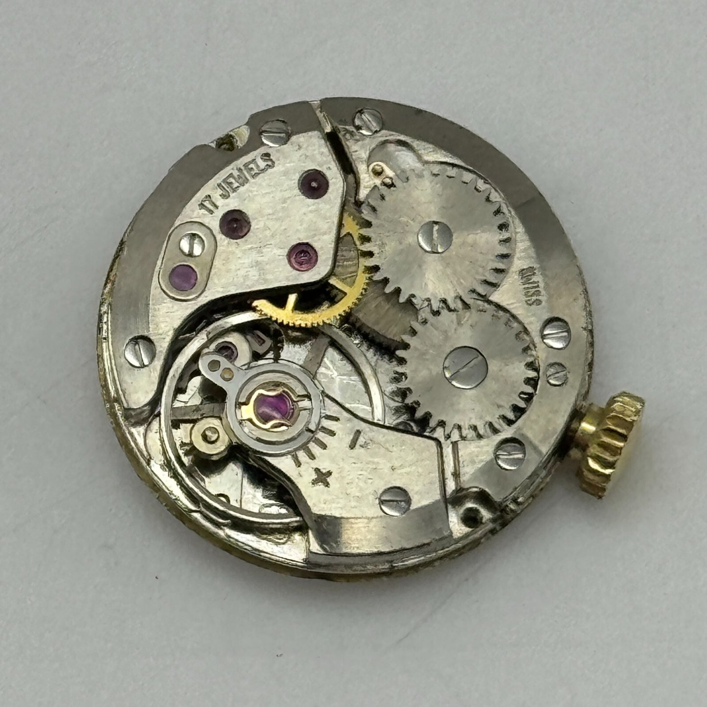 17.8mm Running Garrard ETA 2512 Ladies Manual Wind Swiss Watch Movement PARTS