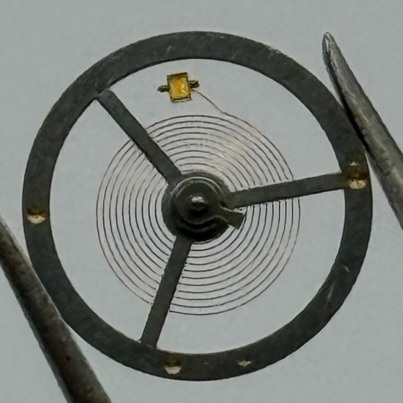 BFG 866 Balance Wheel Complete And Spring  DGT. 64 Watch Movement Parts NOS