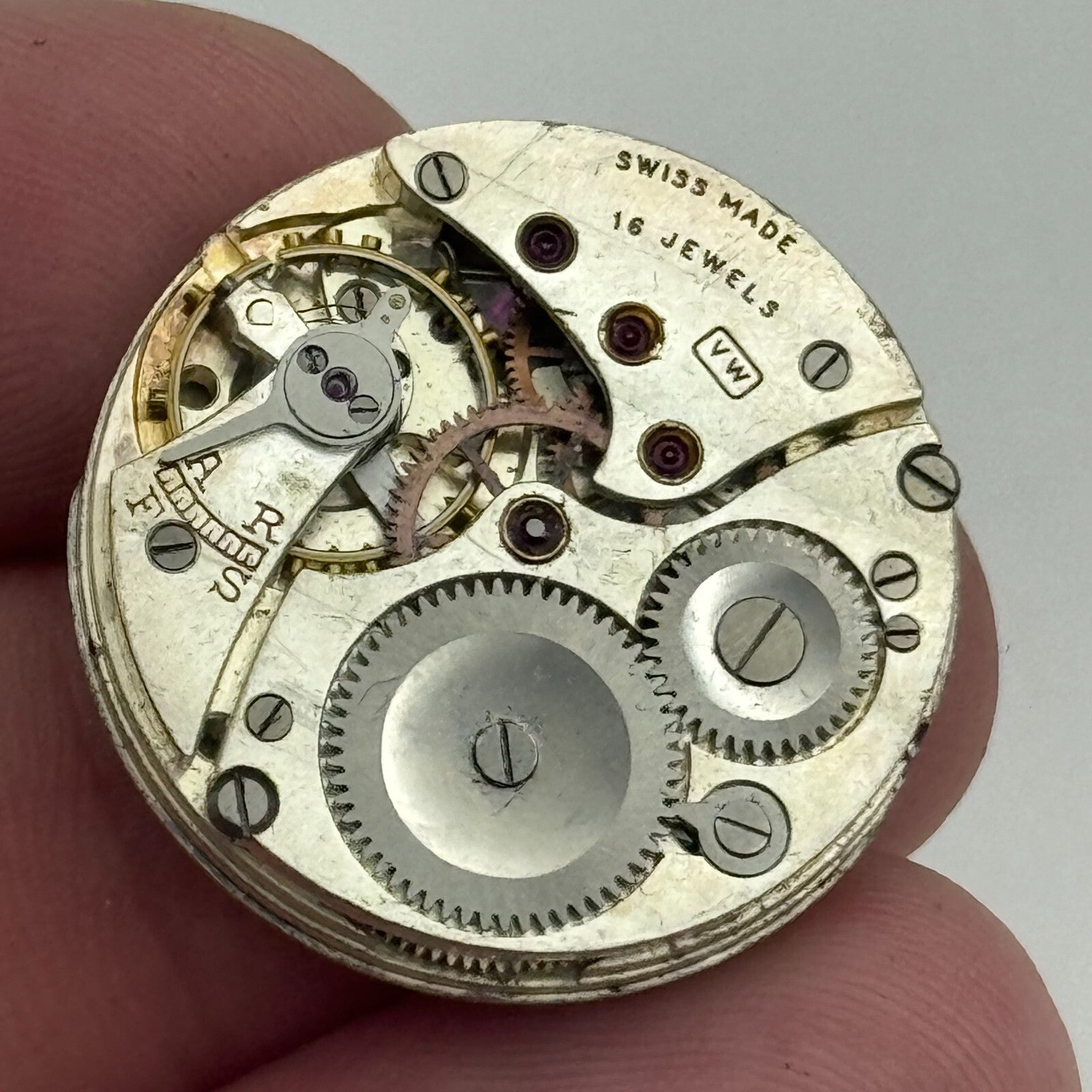 25.3mm Vertex Revue VW High Grade Manual Wind Swiss Watch Movement PARTS SPARES