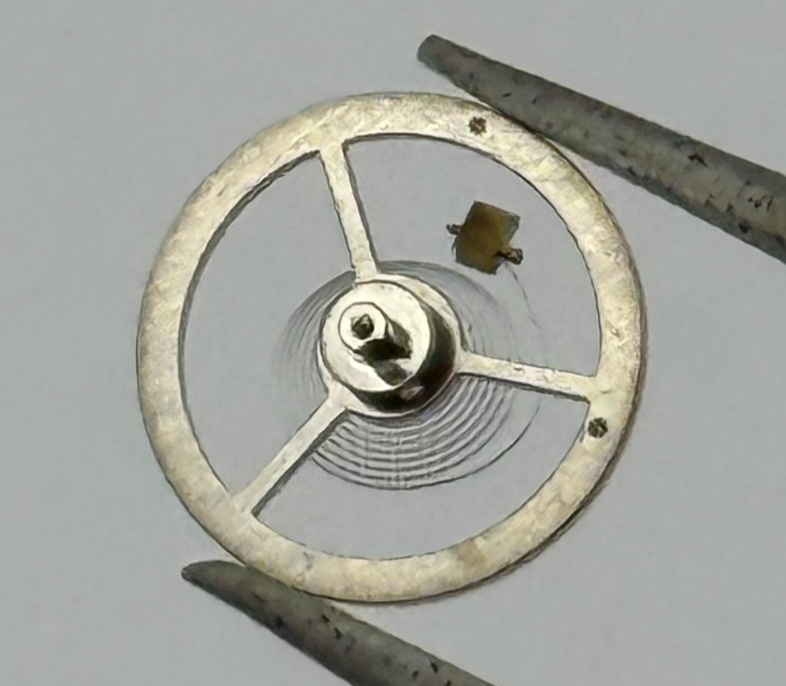 EB 1612 Balance Wheel Complete And Spring  6¾-8’’’ 950 Watch Movement Parts NOS