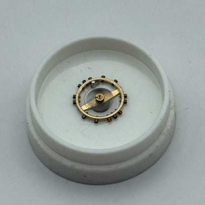 FHF 59 Inca Balance Wheel Complete And Spring 1231 M Watch Movement Parts NOS