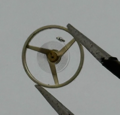 Felsa 4062 Balance Wheel Complete And Spring 1245 M Watch Movement Parts NOS