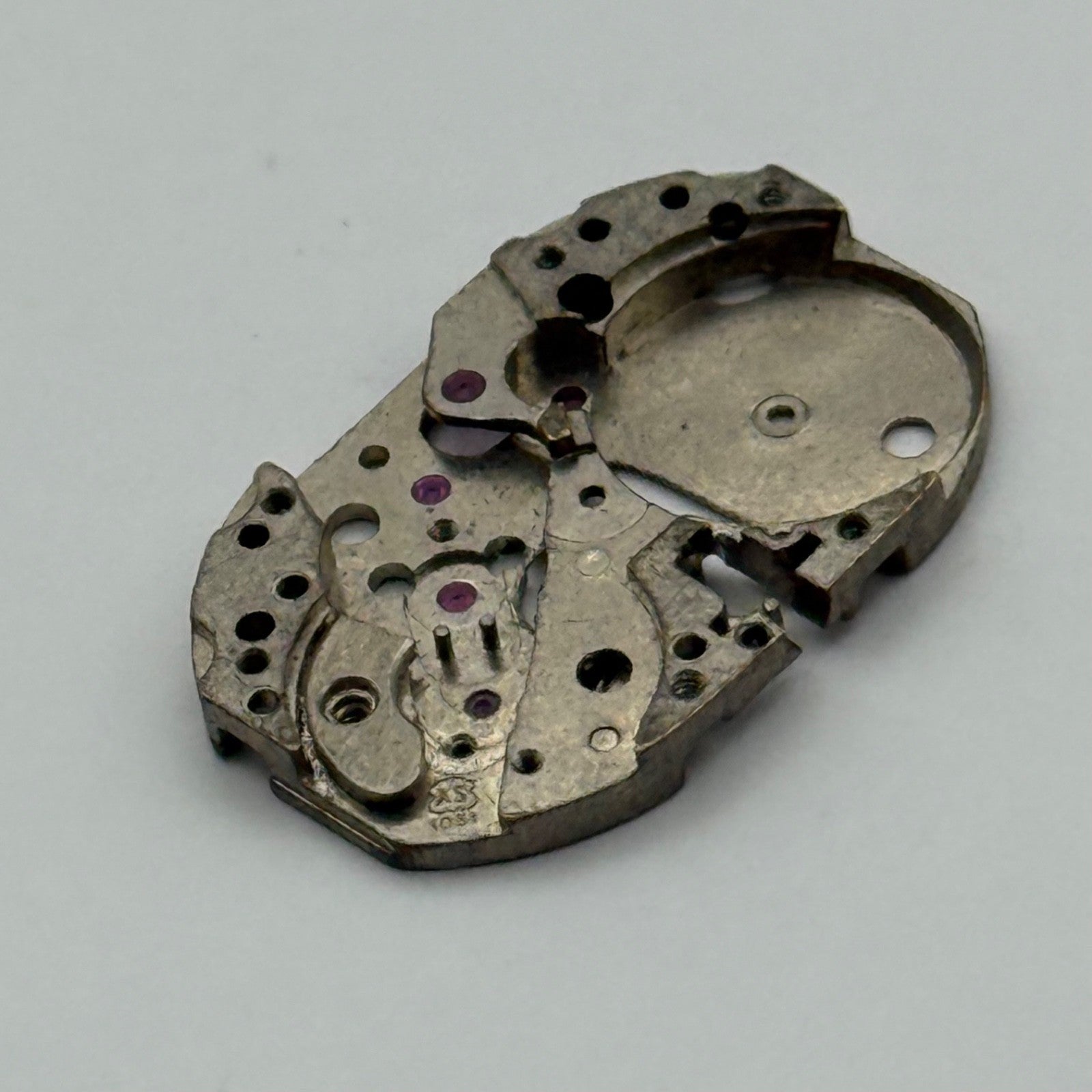 AS 1051 Watch Movement Main Plate Manual Wind Vintage Swiss Parts Repair 12.9mm