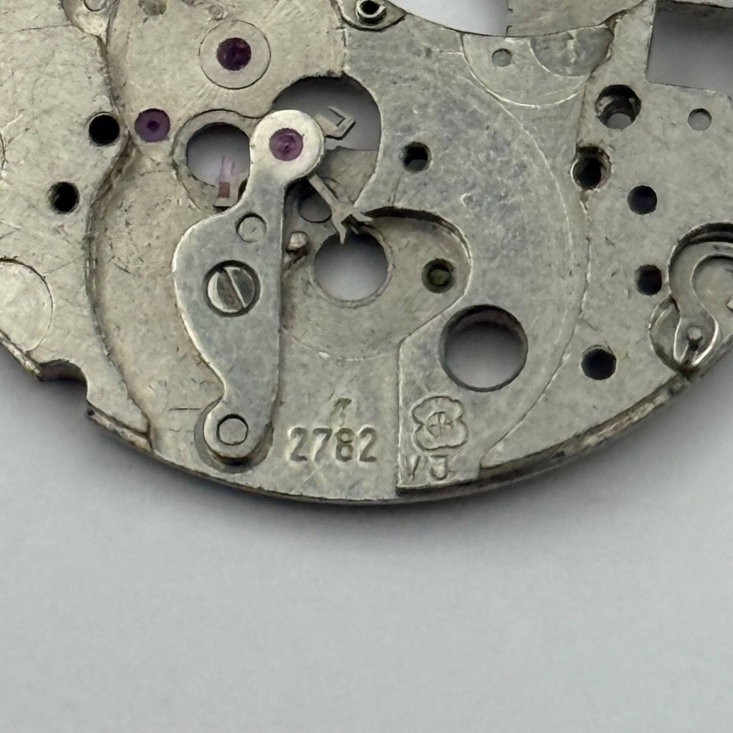 ETA 2782 VJ Watch Movement Main Plate Manual Wind Vintage Swiss Parts 25.9mm
