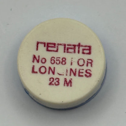 Longines 23M Balance Wheel Complete And Spring 658 Watch Movement Parts NOS 