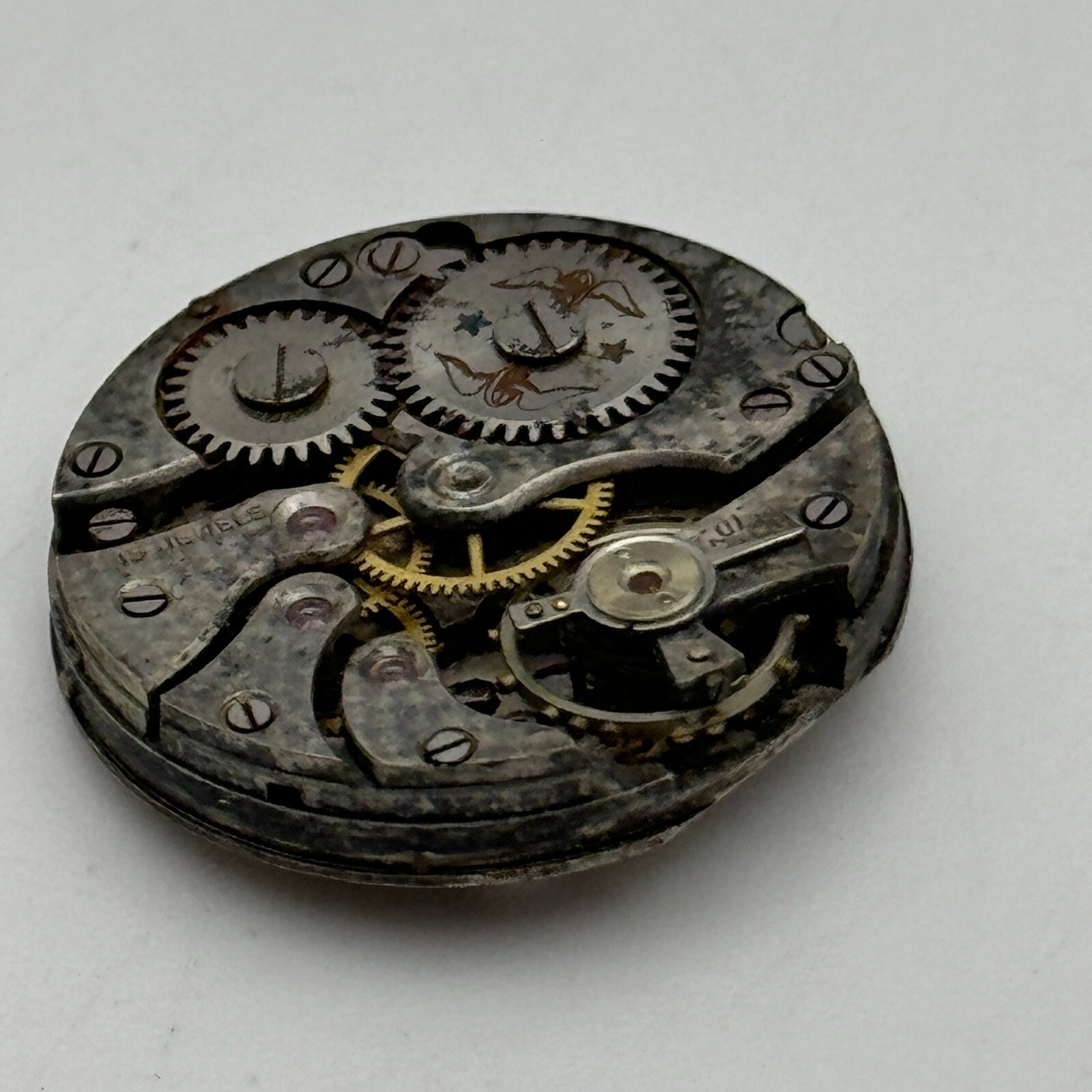 23.6mm AS 489 A Schild Balance Intact Manual Wind Swiss Watch Movement PARTS