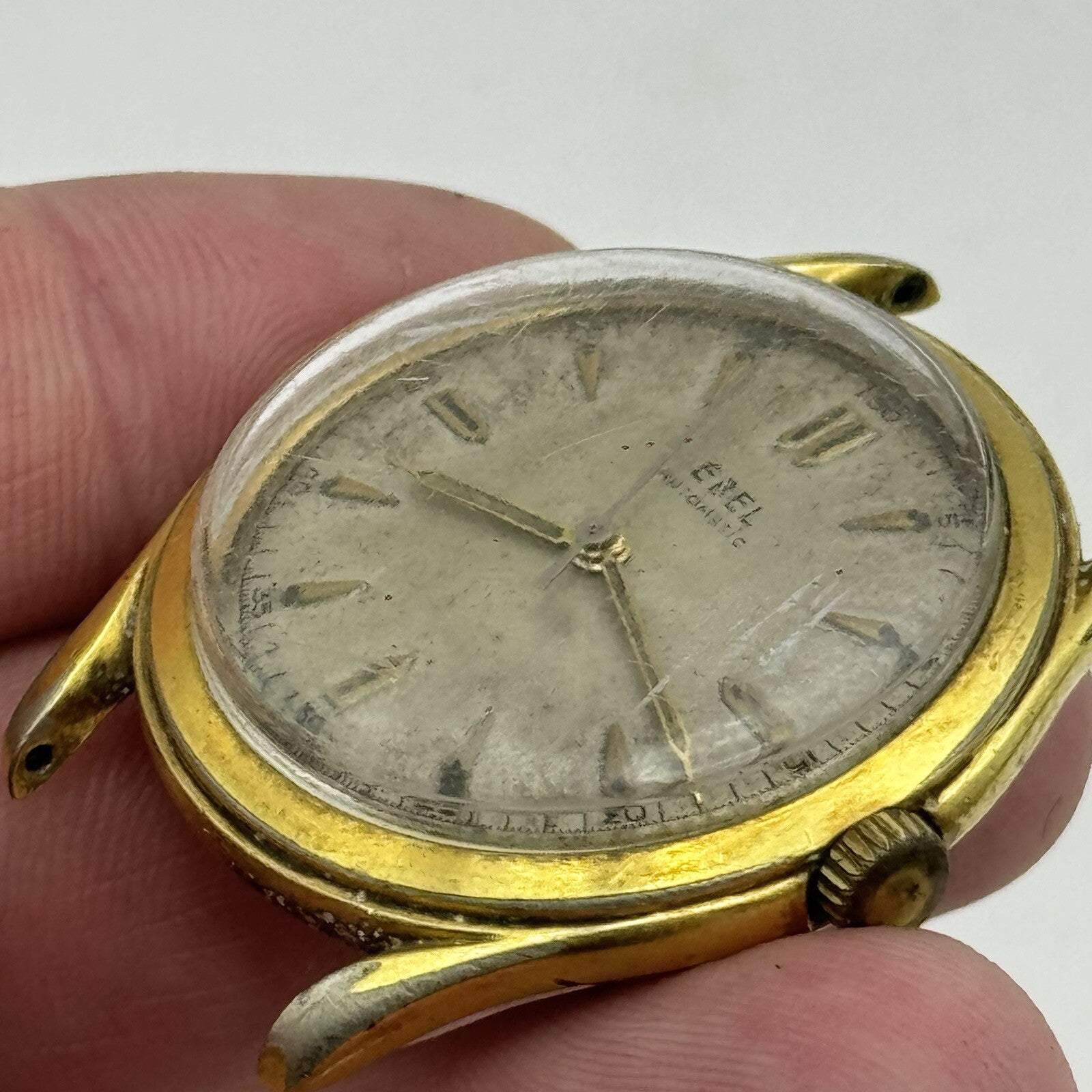 35mm Ebel Cal 123 / 1344 Automatic Bumper Sweep Secs Vintage Watch - TO RESTORE