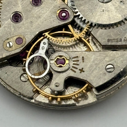ETA 1120 Watch Movement Garrard Manual Wind Vintage Swiss Parts Repair 27mm