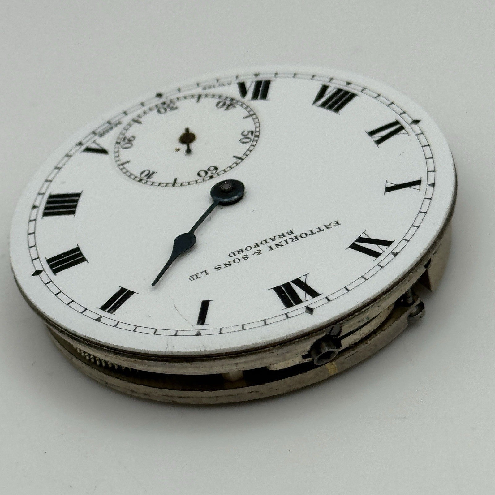 43mm Cyma 999 Fattorini & Sons Bradford Open Face Pocket Watch Movement PARTS