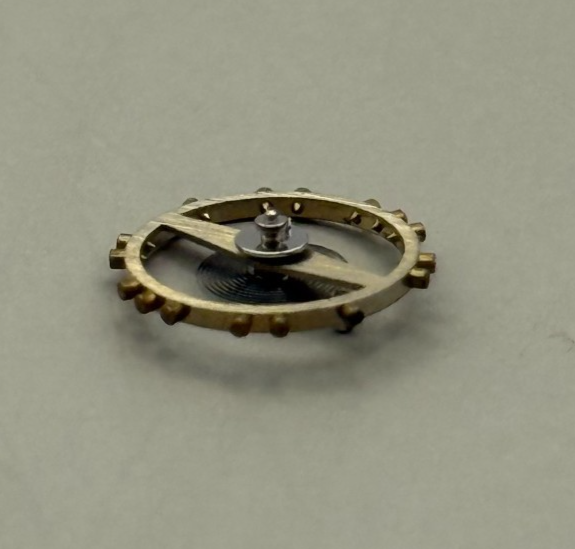 AS 984 Balance Wheel Complete And Spring  10½’’’ 30 M Watch Movement Parts NOS