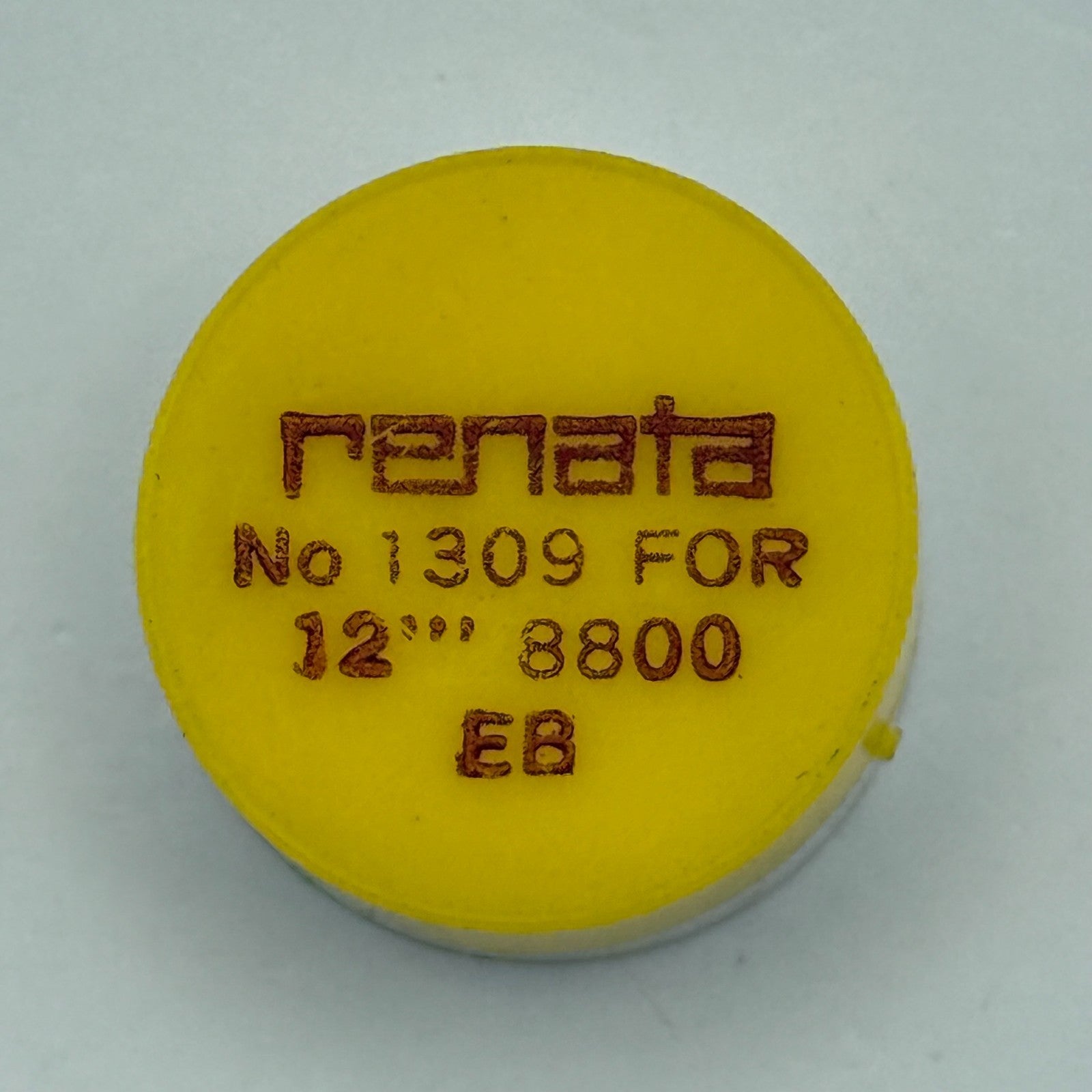 EB 8800 Balance Wheel Complete And Spring 12’’’ 1309 Watch Movement Parts NOS