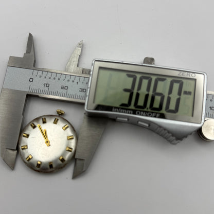 ETA 2750 Mystery Dial Watch Movement Running Manual Wind Vintage Parts 25.9mm