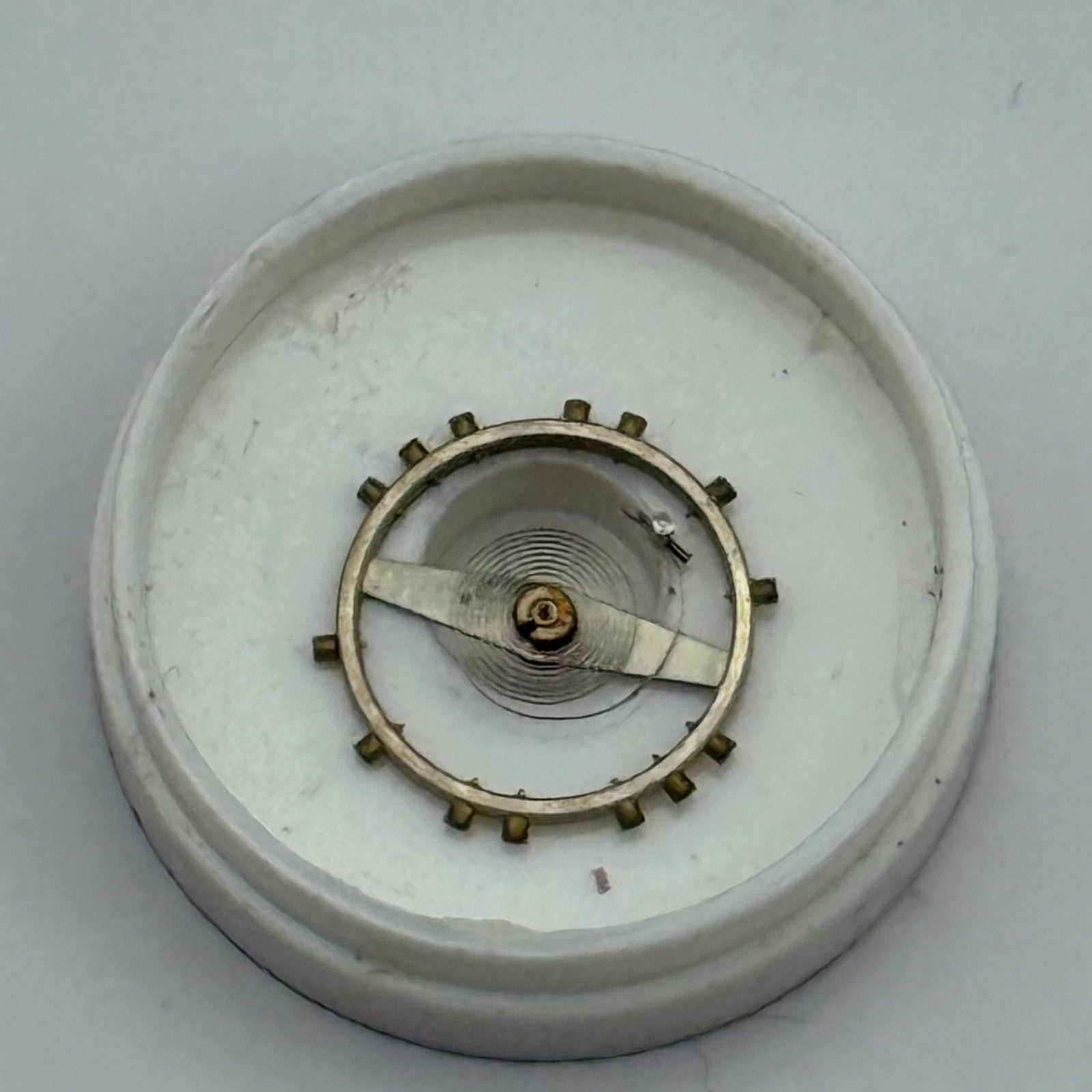 ETA 1080 Balance Wheel Complete And Spring Inca Renata Watch Movement Parts NOS 